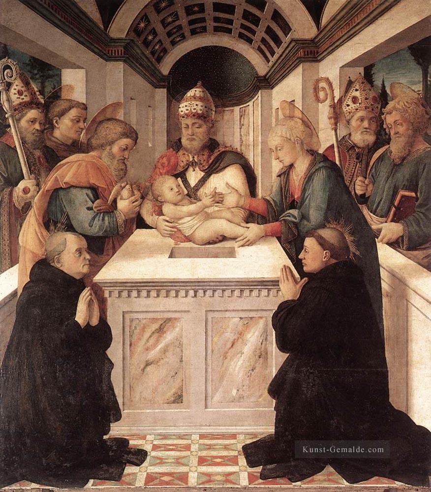 Circumcision Renaissance Filippo Lippi Ölgemälde